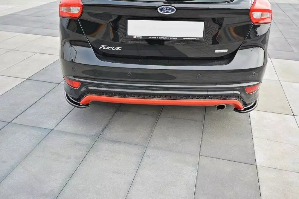 Rear Side Splitters Ford Focus St-line Mk3 Fl - Image 2