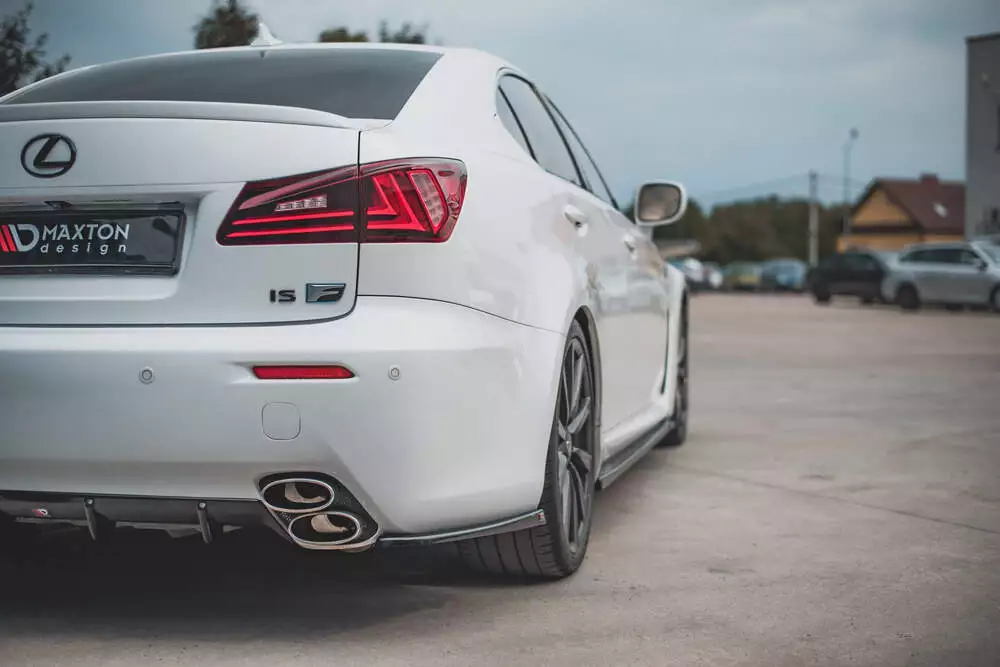 Rear Side Splitters Lexus Is F Mk2 - Image 4