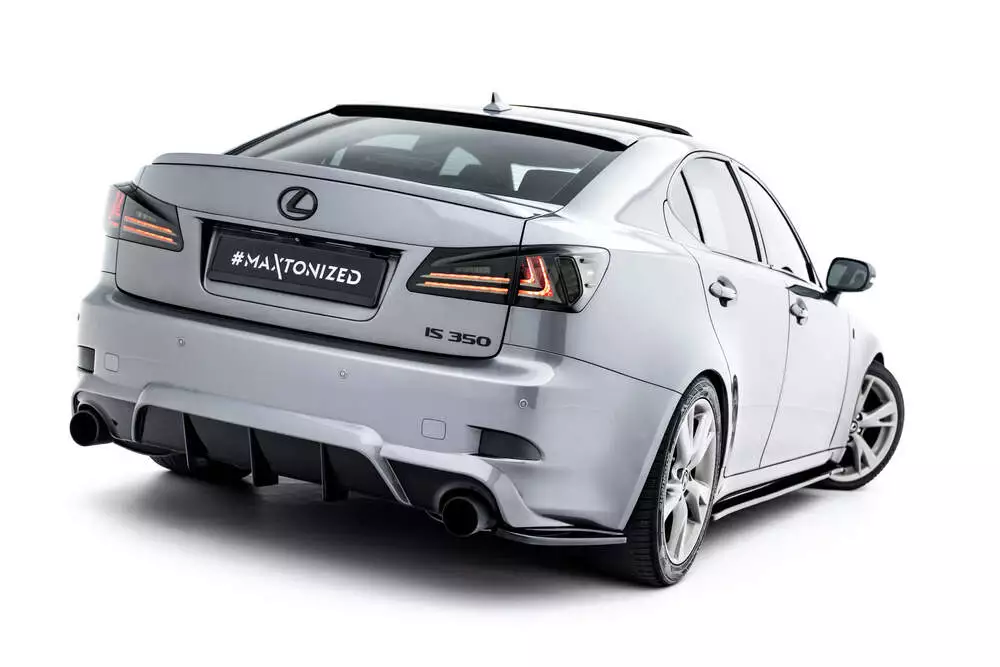 Rear Side Splitters Lexus Is F-sport Mk2 (Xe20) Facelift - Image 3