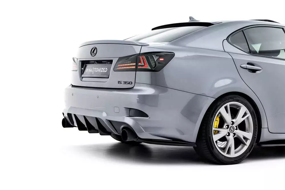 Rear Side Splitters Lexus Is F-sport Mk2 (Xe20) Facelift - Image 4