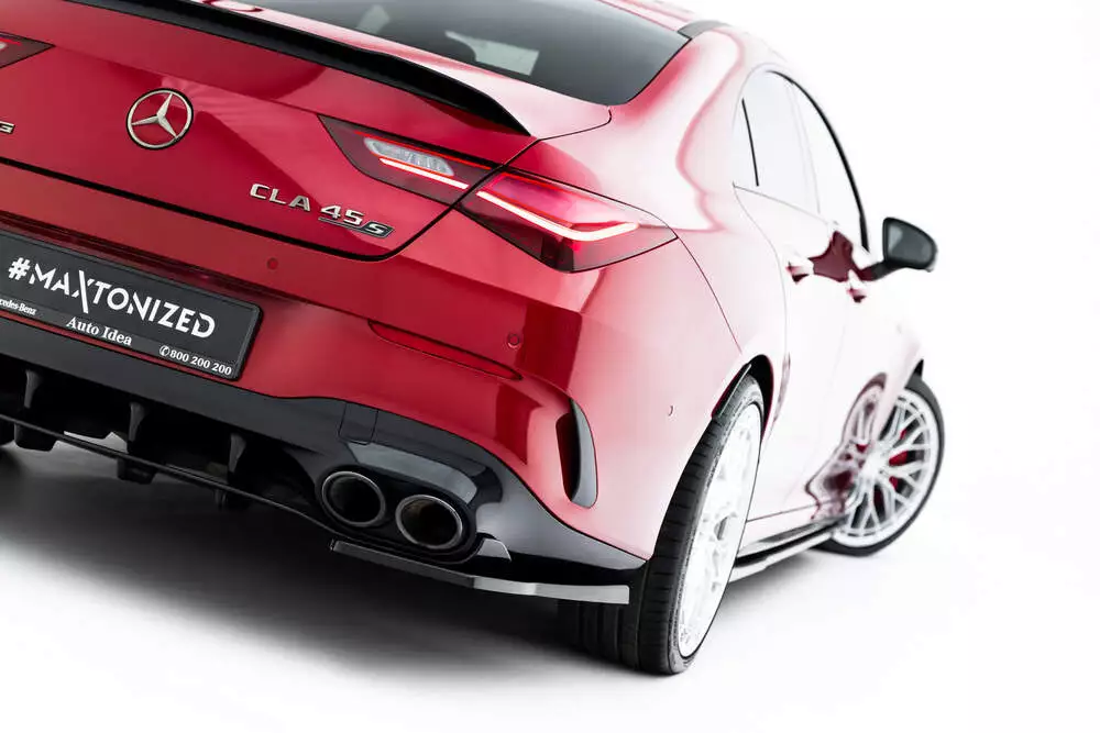 Rear Side Splitters Mercedes-amg Cla 35 Aero / 45 Aero C118