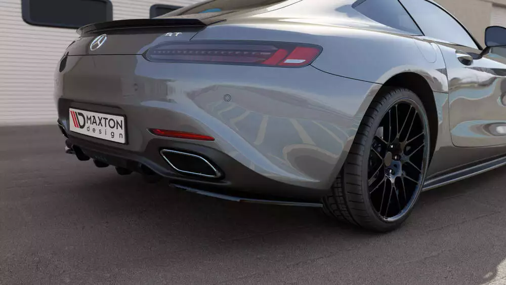 Rear Side Splitters Mercedes-amg Gt / Gt S C190 Facelift