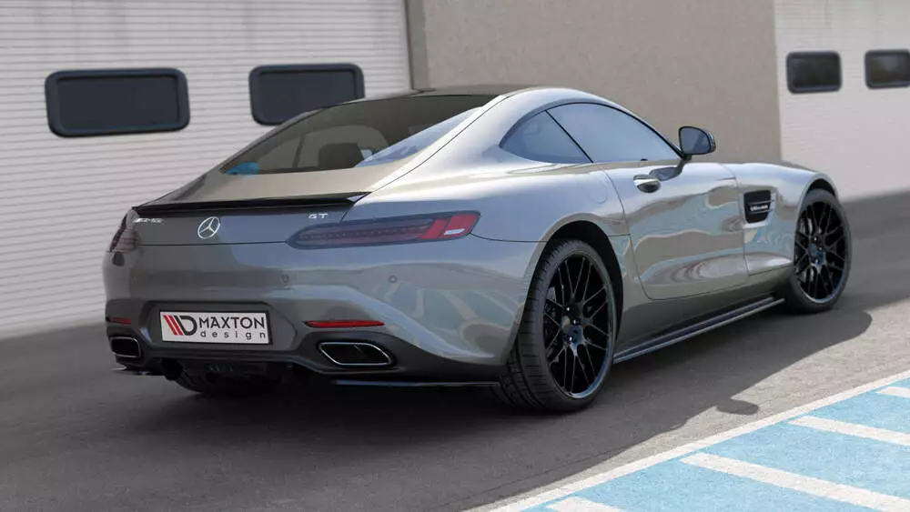 Rear Side Splitters Mercedes-amg Gt / Gt S C190 Facelift - Image 3