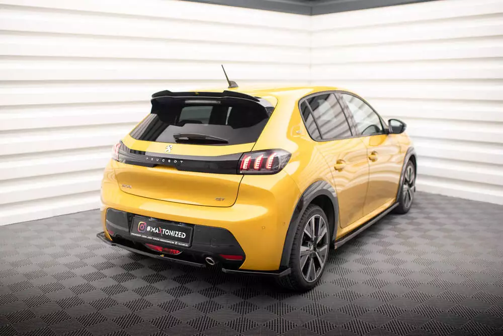 Rear Side Splitters Peugeot 208 Gt Mk2