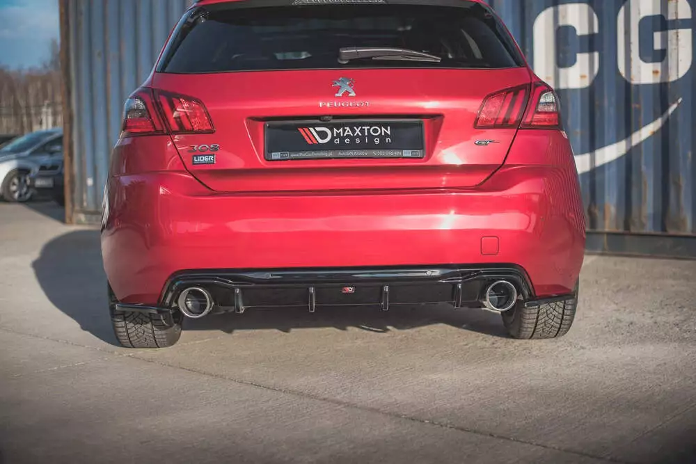 Rear Side Splitters Peugeot 308 Gt Mk2 Facelift - Image 3