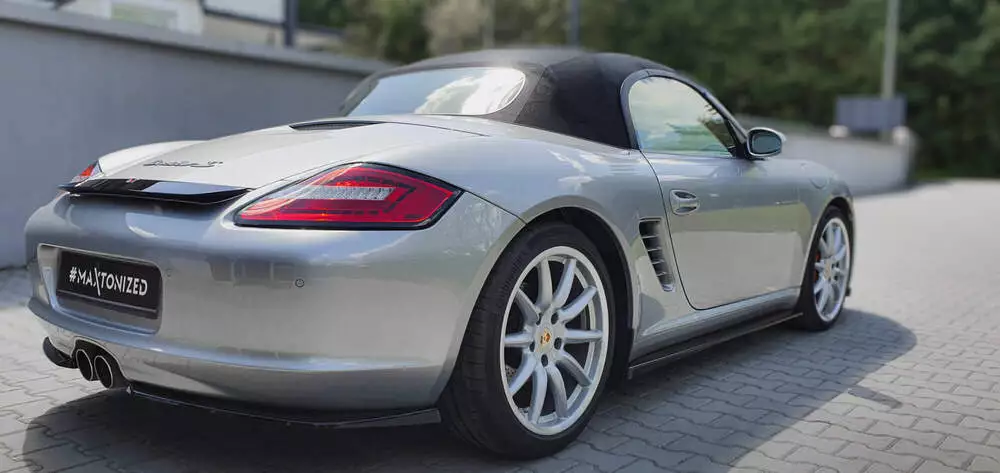 Rear Side Splitters Porsche Boxster 987 - Image 2