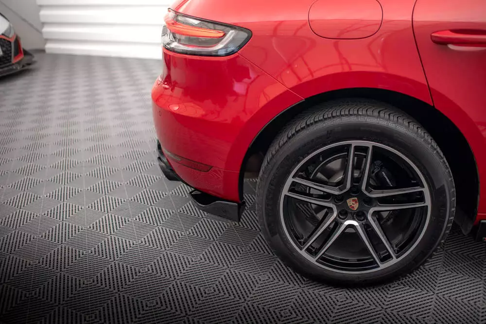 Rear Side Splitters Porsche Macan Gts / Sport Design Mk1 Facelift - Image 2