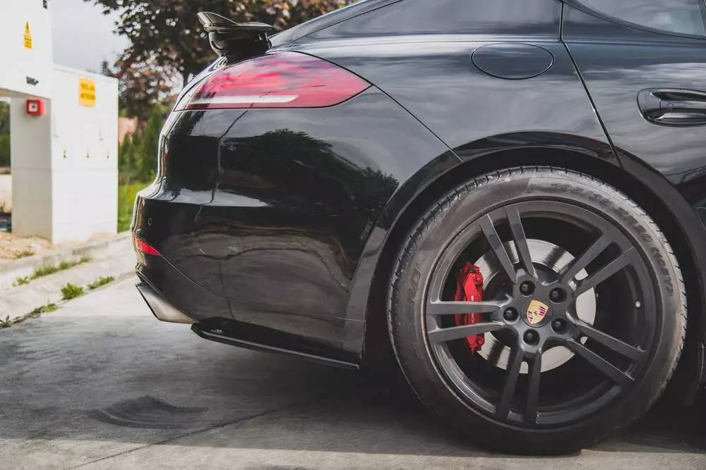 Rear Side Splitters Porsche Panamera Turbo 970 Facelift - Image 3