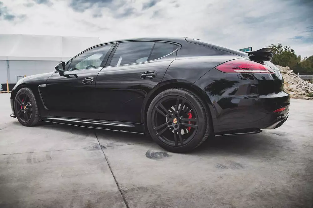 Rear Side Splitters Porsche Panamera Turbo 970 Facelift - Image 4