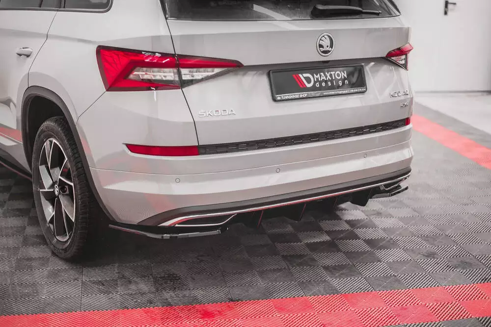 Rear Side Splitters Skoda Kodiaq Sportline Mk1 / Mk1 Facelift - Image 2
