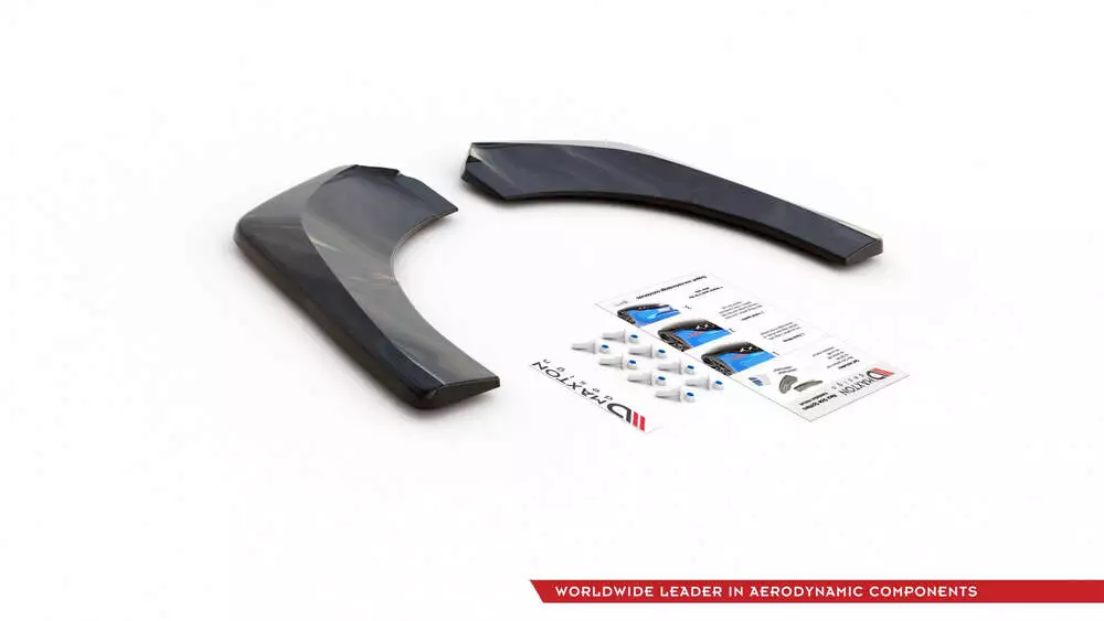 Rear Side Splitters Skoda Kodiaq Sportline Mk1 / Mk1 Facelift - Image 5