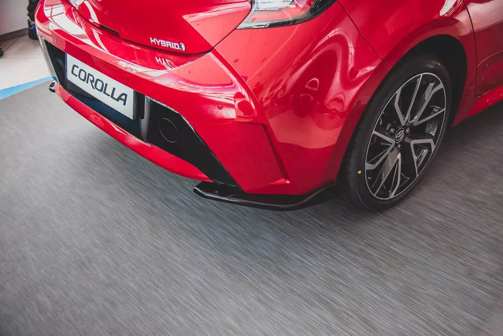 Rear Side Splitters Toyota Corolla Xii Hatchback