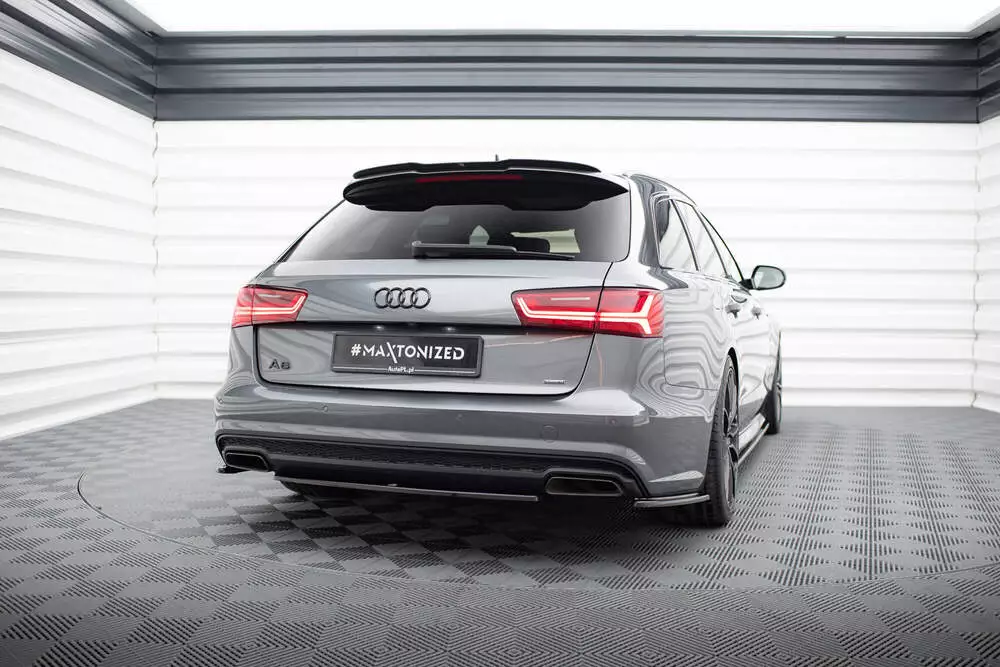 Rear Side Splitters V.1 Audi A6 / A6 C7 S-line/ S6 C7 Facelift - Image 2