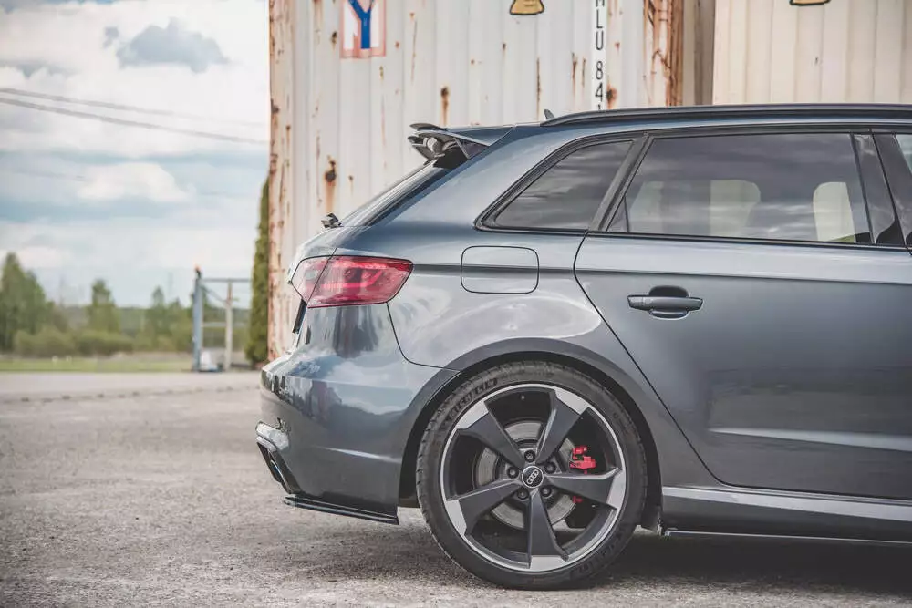Rear Side Splitters V.1 Audi Rs3 8v Sportback - Image 3