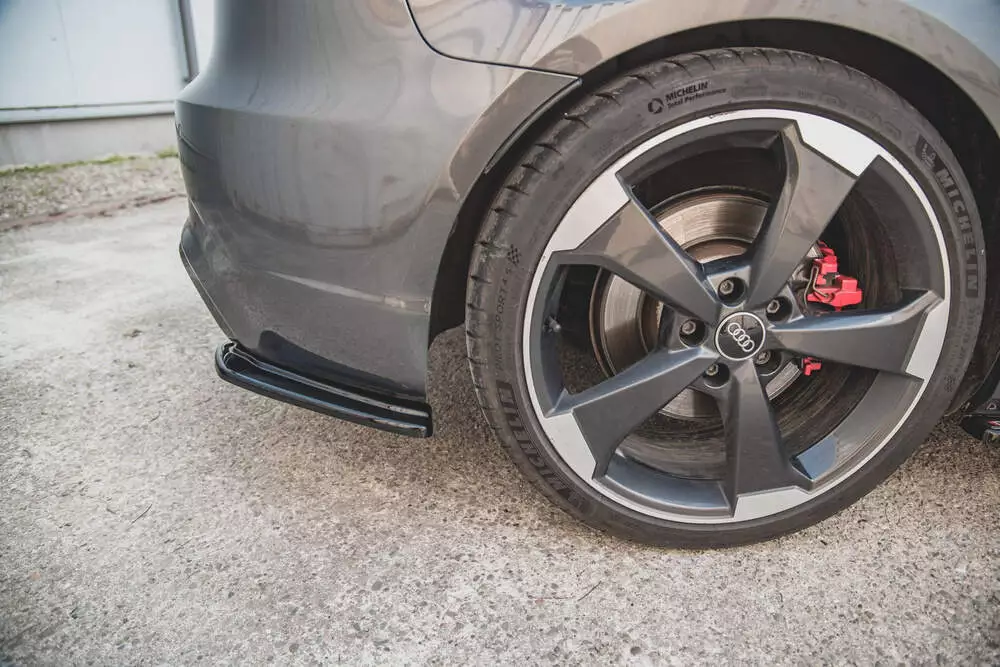 Rear Side Splitters V.1 Audi Rs3 8v Sportback - Image 4