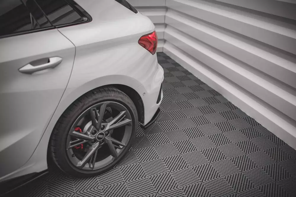 Rear Side Splitters V.1 Audi S3 Sportback 8y - Image 2