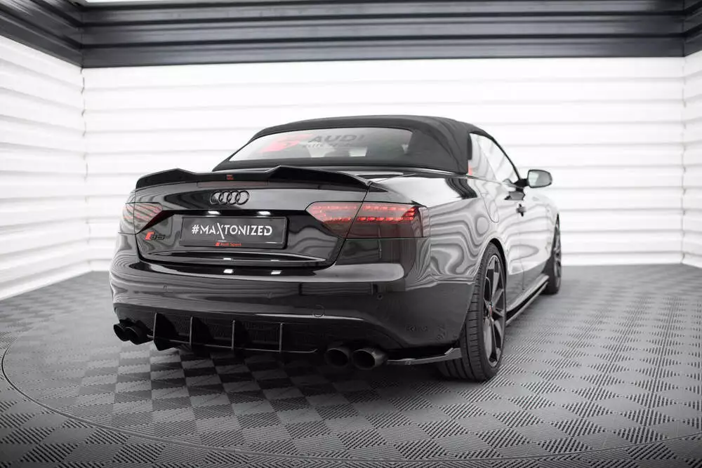 Rear Side Splitters V.1 Audi S5 / A5 S-line Coupe / Cabriolet 8t - Image 2