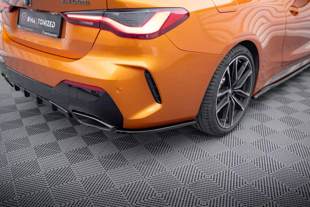Rear Side Splitters V.1 Bmw 4 M440i G22 / G23 / G22 Facelift / G23 Facelift