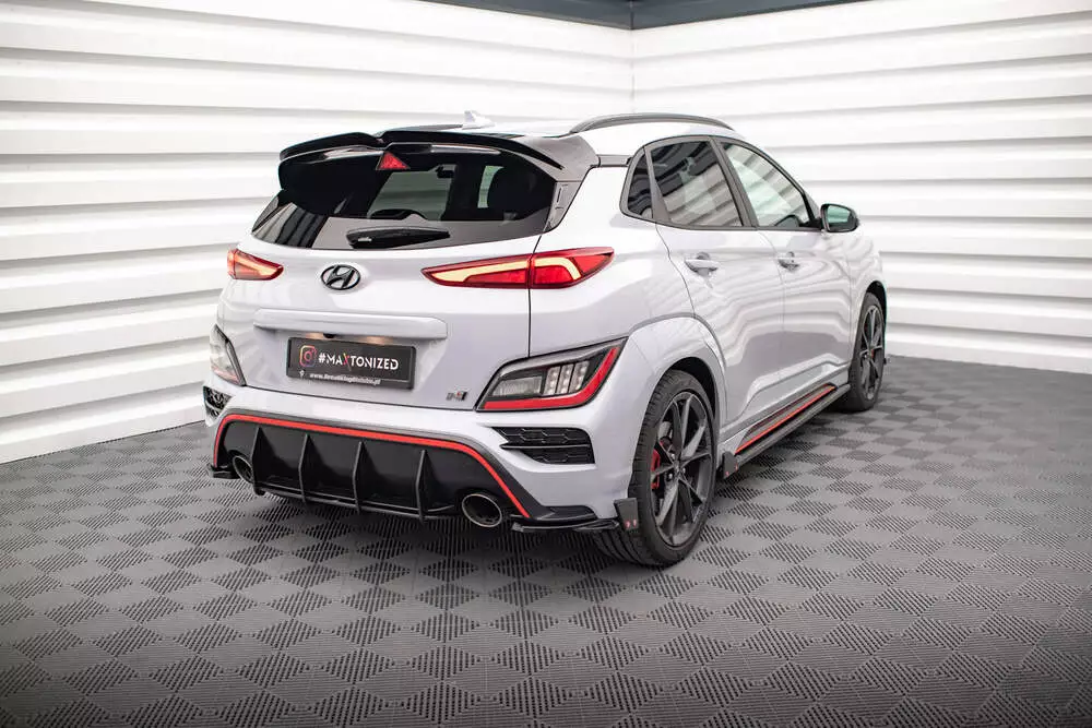 Rear Side Splitters V.1 + Flaps Hyundai Kona N Mk1 - Image 2