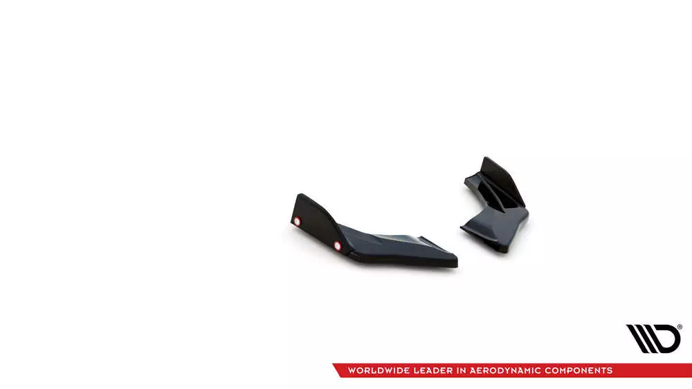 Rear Side Splitters V.1 + Flaps Volkswagen Golf Gti Clubsport Mk8 Facelift - Image 4