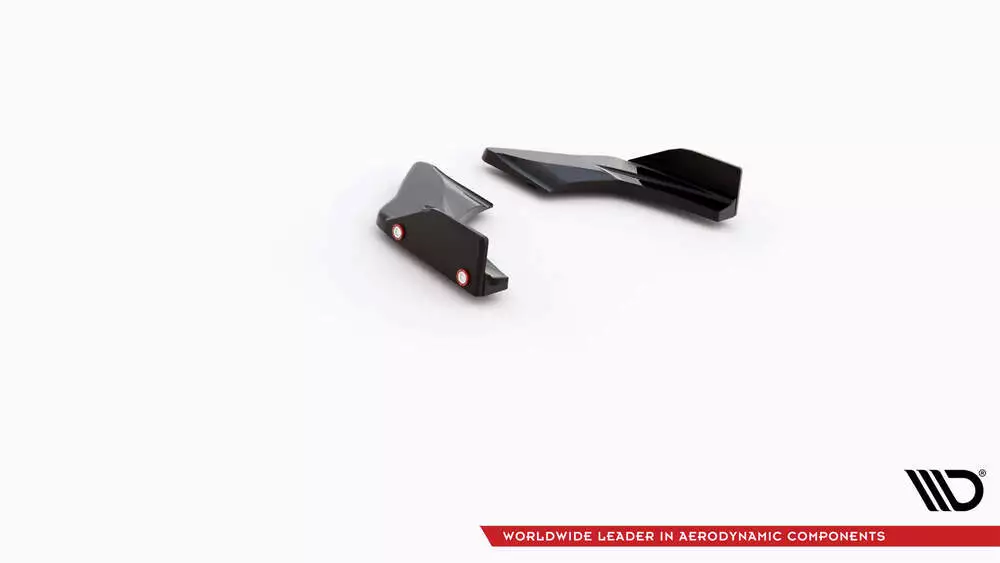 Rear Side Splitters V.1 + Flaps Volkswagen Golf Gti Clubsport Mk8 Facelift - Image 5