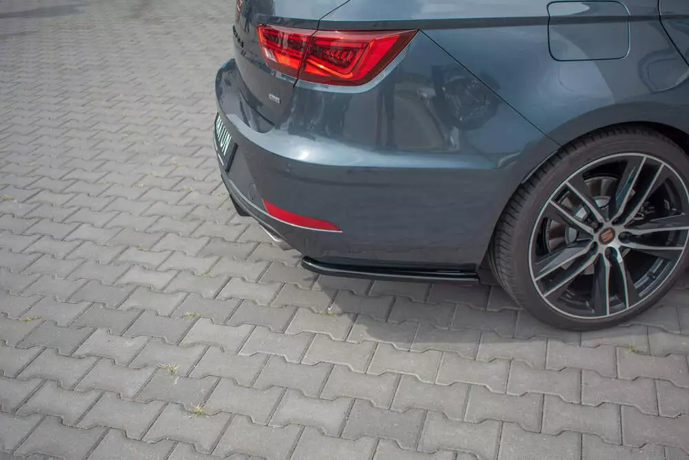 Rear Side Splitters V.1 Seat Leon Cupra Mk3 Fl Sportstourer - Image 2