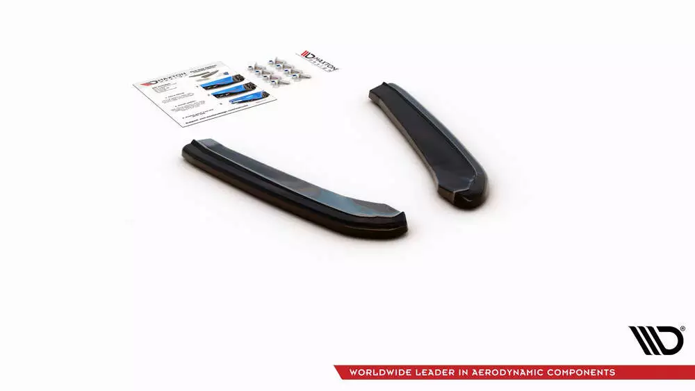 Rear Side Splitters V.1 Seat Leon Cupra Mk3 Fl Sportstourer - Image 4