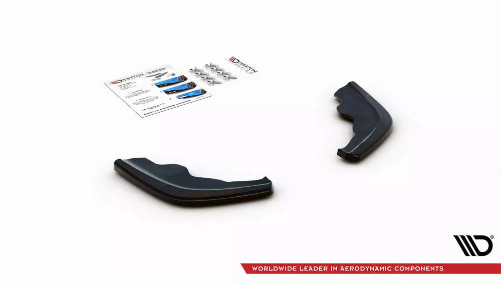 Rear Side Splitters V.1 For Bmw 1 F40 M-pack