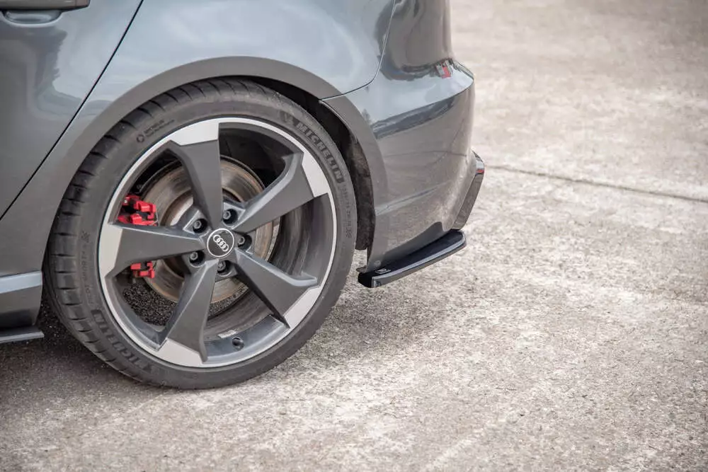 Rear Side Splitters V.2 Audi Rs3 8v Sportback