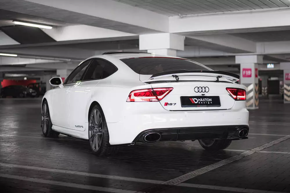 Rear Side Splitters V.2 Audi Rs7 C7