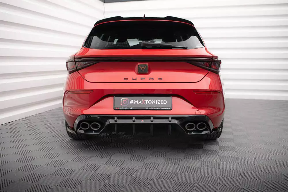 Rear Side Splitters V.2 Cupra Leon Hatchback Mk1 - Image 2