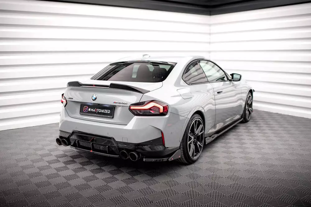 Rear Side Splitters V.2 + Flaps Bmw 2 Coupe M240i G42