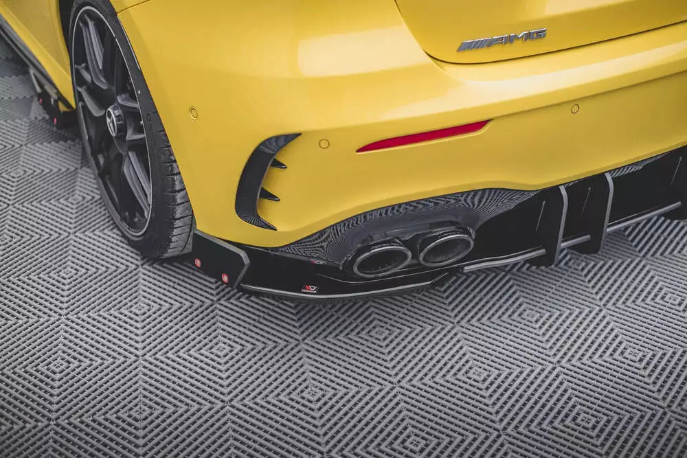 Rear Side Splitters V.2 + Flaps Mercedes-amg A 45 S Aero Pack W177