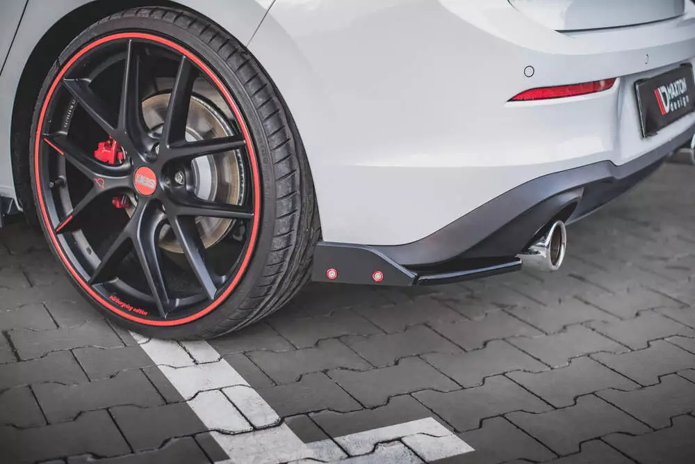 Rear Side Splitters V.2 + Flaps Volkswagen Golf Gti / Gte Mk8