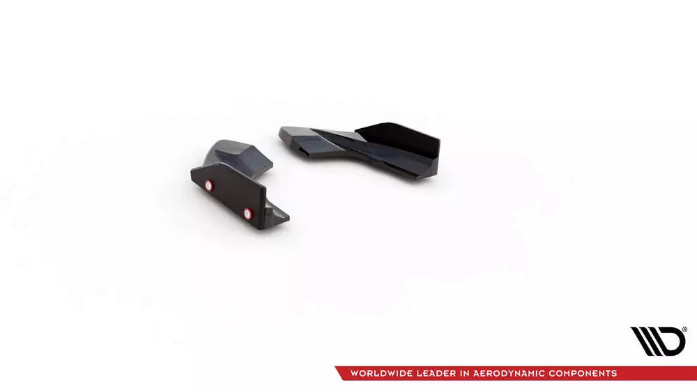 Rear Side Splitters V.2 + Flaps Volkswagen Golf R Mk8 Facelift - Image 5