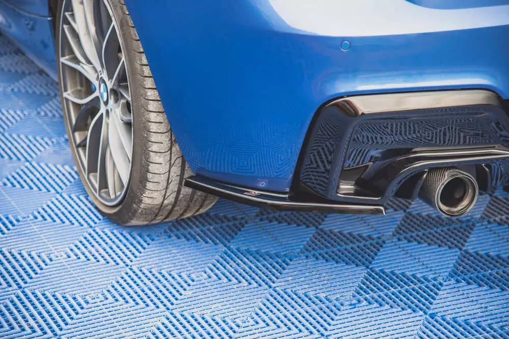 Rear Side Splitters V.2 (For Rear Valance V.1) Bmw M135i F20