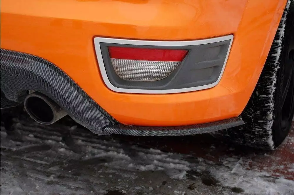 Rear Side Splitters V.2 Ford Focus St Mk2