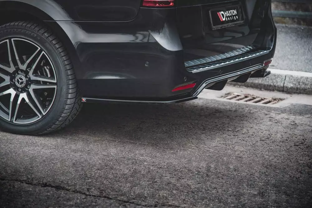 Rear Side Splitters V.2 Mercedes-benz V-class Amg-line W447 Facelift - Image 4