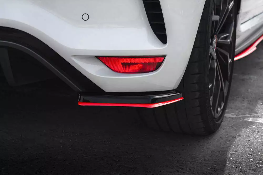 Rear Side Splitters V.2 Renault Megane Rs Mk4 - Image 3