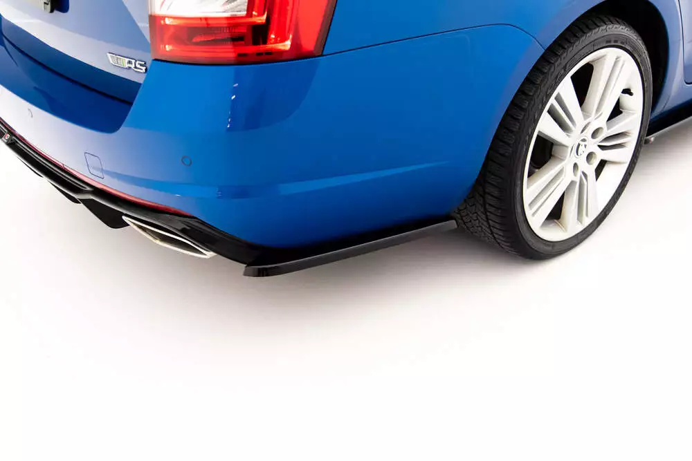 Rear Side Splitters V.2 Skoda Octavia Rs Mk3/mk3 Fl Hatchback/kombi