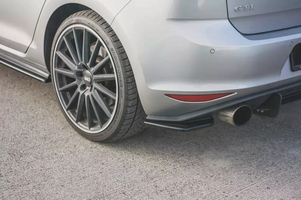 Rear Side Splitters V.2 Vw Golf 7 Gti