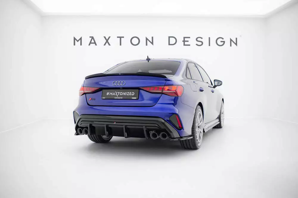 Rear Side Splitters V.3 Audi S3 Sedan 8y Facelift - Image 2