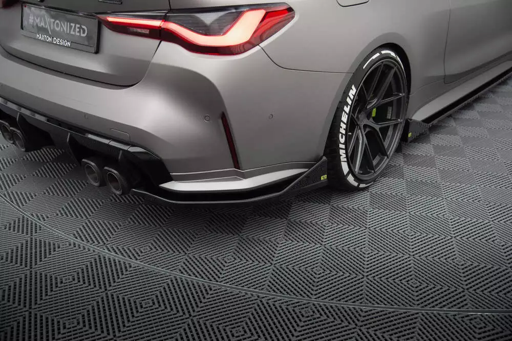 Rear Side Splitters V.3 Csl Look Bmw M4 G82 / G82 Facelift