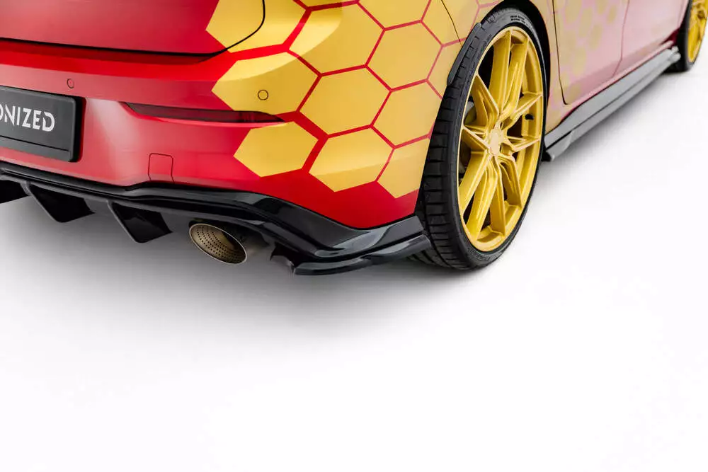 Rear Side Splitters V.3 Volkswagen Golf Gti Clubsport Mk8 Facelift
