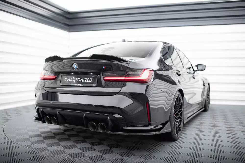 Rear Side Splitters V.4 Csl Look Bmw M3 Sedan / Touring G80 / G81 - Image 2