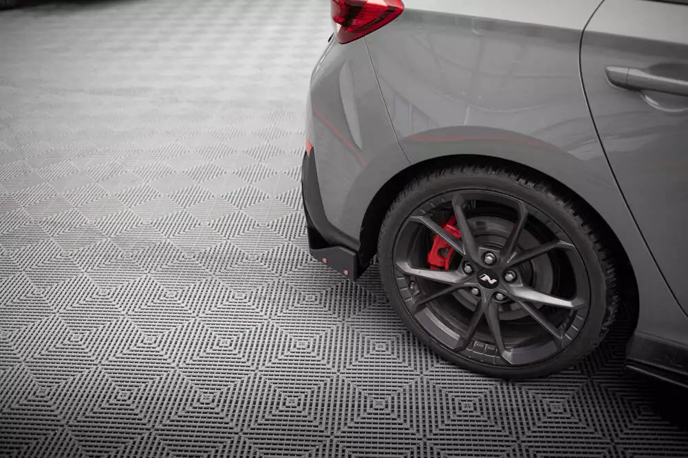 Rear Side Splitters V.4 + Flaps Hyundai I30 N Hatchback Mk3 Facelift - Image 2