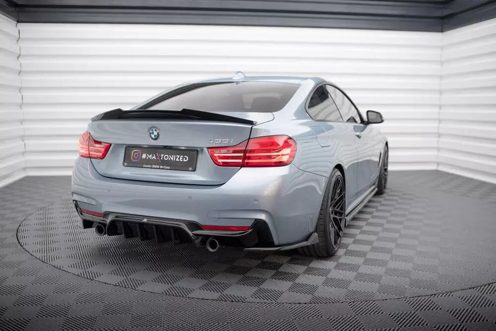 Rear Side Splitters V.5 Bmw 4 Coupe M-pack F32 - Image 2