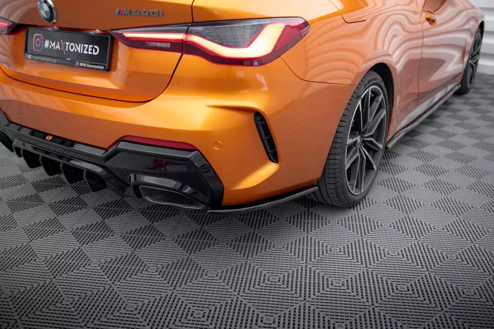Rear Side Splitters V.5 Bmw 4 M440i G22 / G23 / G22 Facelift / G23 Facelift