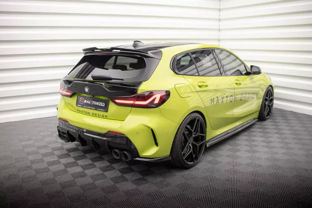 Rear Side Splitters V.5 (For Rear Valance V.3) For Bmw 1 M-pack / M135i / 128ti F40 - Image 2