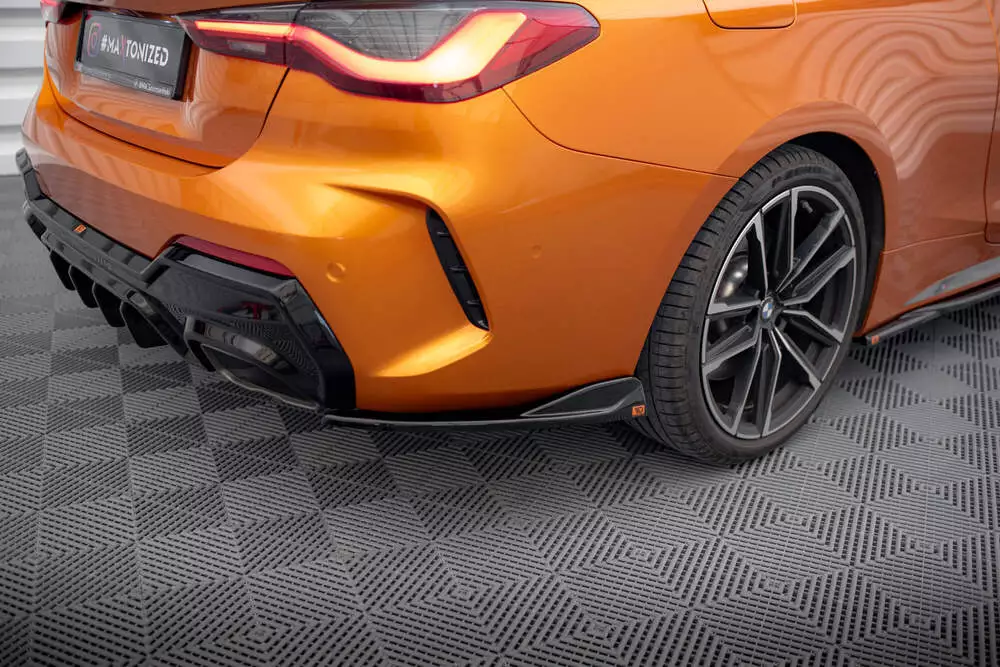 Rear Side Splitters V.6 Bmw 4 M440i G22 / G23 / G22 Facelift / G23 Facelift